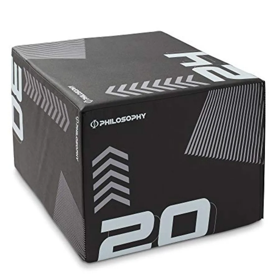 Home gym HIIT foam plyo box black soft impact-absorbing material for safe jumps step-ups agility and strength training
