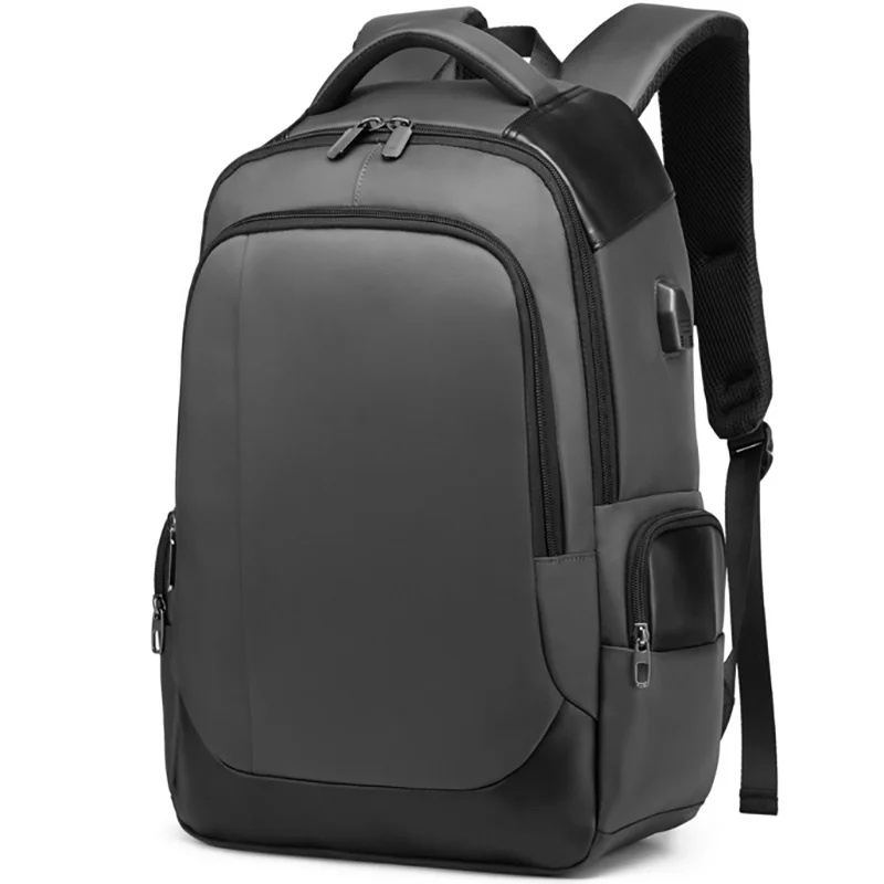 Mochila de viaje de gran capacidad para hombre, bolsa de equipaje multifunción, impermeable, para ordenador portátil de negocios, con carga USB, escolar