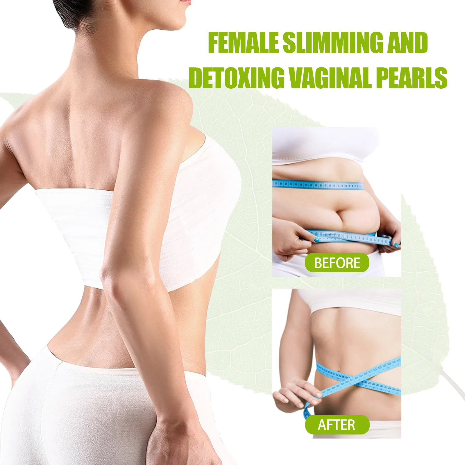 Body Slimming Pill Tummy Cellulite Removal Belly Sculpting Vaginal Detoxification Clean Uterus Balls Herbal Weight Loss Pills