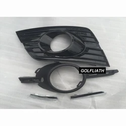 Left/Right Car Front Bumper Grille Fog Light Lower Grill Cover for V-W Passat CC Rline 2013 2014 2015