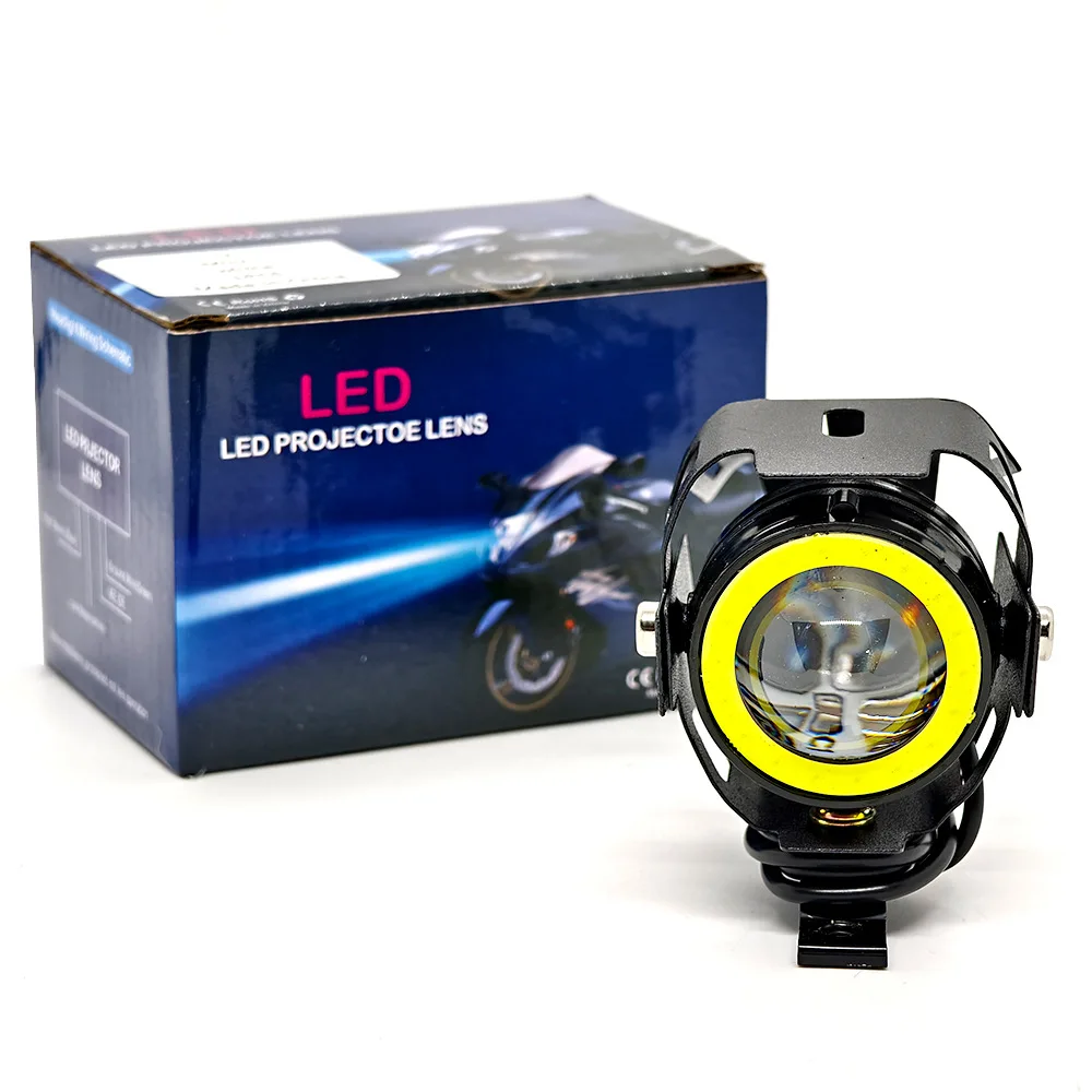Sepeda motor, sepeda listrik, meriam laser mini U7, lampu depan LED, mata malaikat, modifikasi flash