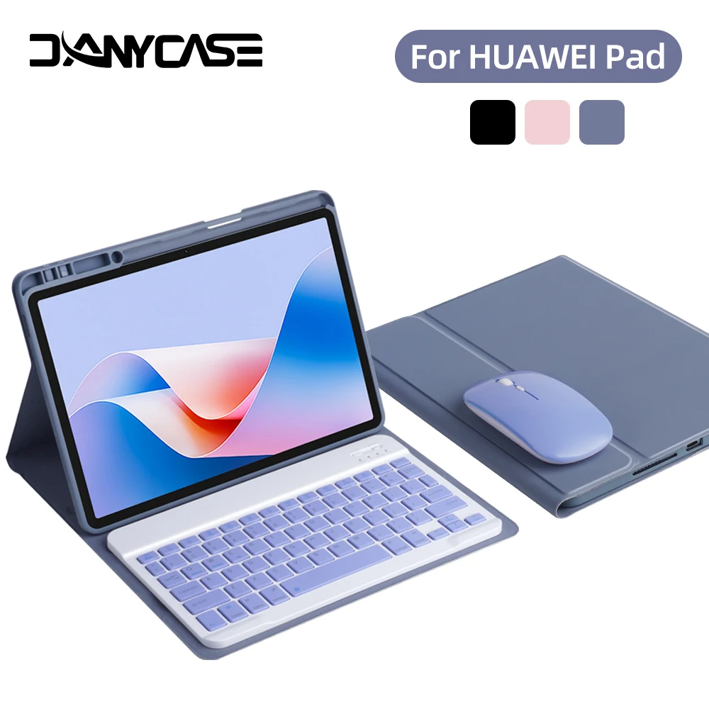 For Huawei Matepad11.5S Case For  Huawei Matepad 11.5 Magnetically Detachable Keyboard With pen holder 10 in Wireless Keyboard