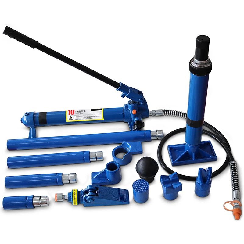 Online Wholesale 10T Manual Automotive Sheet Metal Hydraulic Separation Top Vehicle Equipment Tool 322mm 130mm