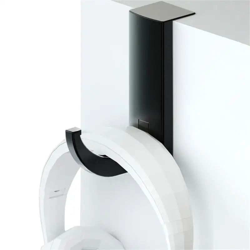Universal Auto-adesivo Headphones Stand, Headset Hanger, Gancho de parede, Headset Holder, Rack Acessório, Monitor PC