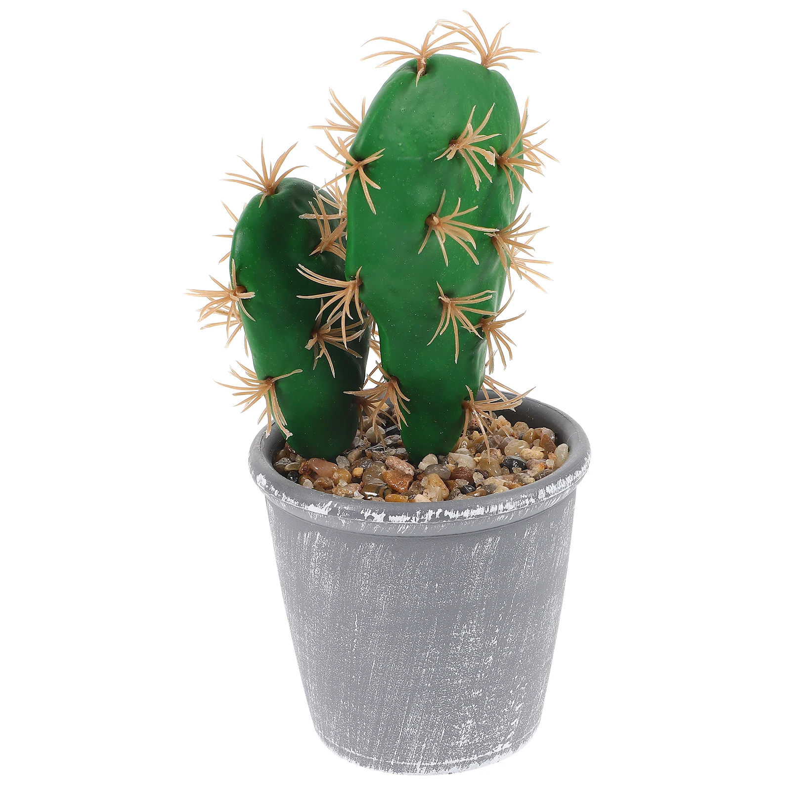 

Artificial Cactus Plants Tropical Small naments Potted Plant Naturalistic Home Decor Gift Idea Year Round Beauty Maintenance