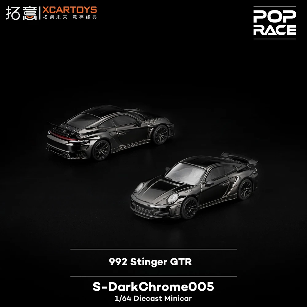 

Предпродажа Xcartoys PopRace 1/64, литая под давлением модель автомобиля, гальваническая черная серия, высокопроизводительный ограниченный выпуск, подарок для мальчиков и взрослых