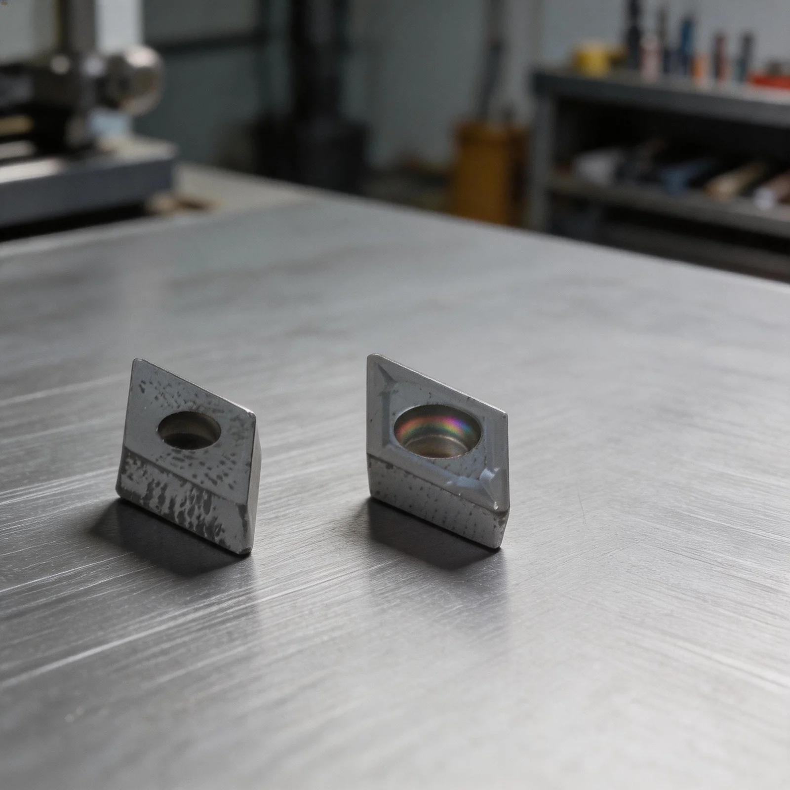 DCMT070204-SM Carbide Inserts 10pcs with Inner Hole for Turning Tools Offering Reliable Performance in Machining