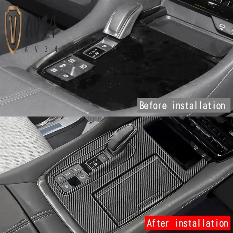 

AV34-1 Set Gear Shift Trim Panel Car Gear Shift Panel Accessories LHD For Toyota Alphard/Vellfire 40 Series 2023+