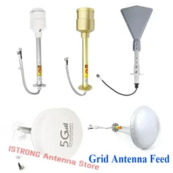 5G 4G LTE Dual Polarized Parabolic Antenna Ultra Wide Band Directional Reception for Improve Indoor Mobile WiFi Network Speed