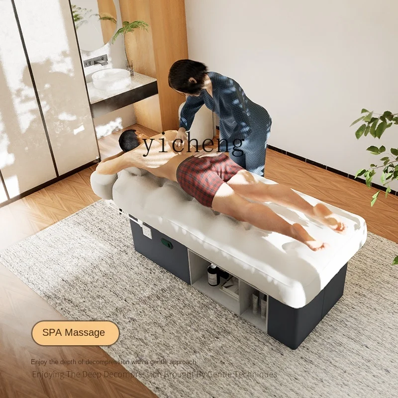 TQH-6.12  Lifting Electric Beauty Bed Special Latex Massage Therapy Face Washing Bar Eyelash Bed