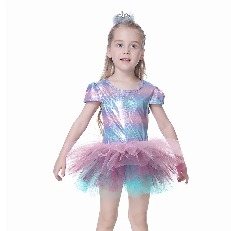 

New Girls' Ballet Dress for Young Girls, Summer Children's Colorful Dress, Cute Princess Dress, Girls' Dance Costume