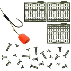 5Sheets Hot Hook Stops Beads Carp Fishing Drill Stopper Boilie Bait Lure V Stopper Lure Fishing Hair Chod Ronnie Rig Tackle