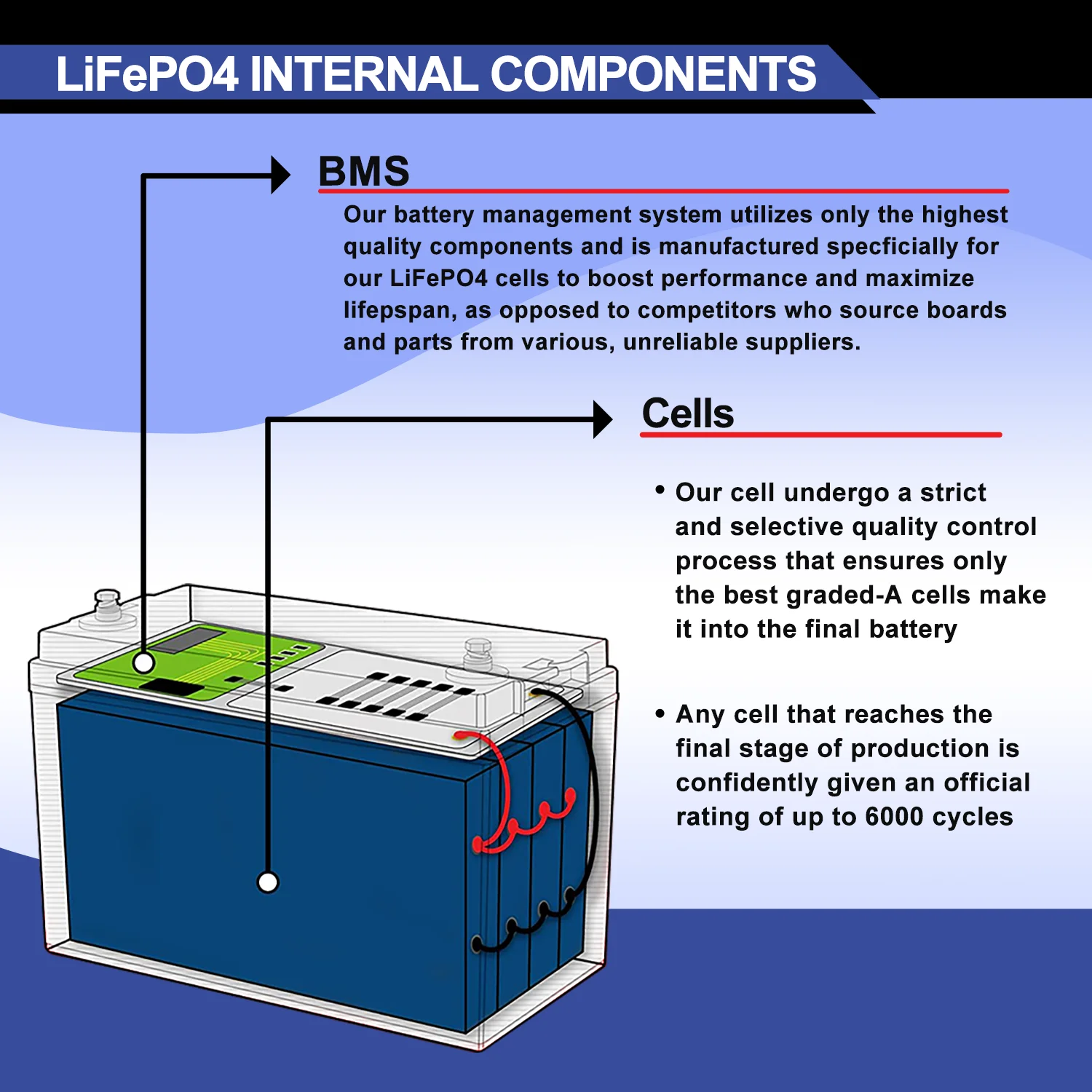 New 12V 12Ah 20Ah 50Ah 100Ah lifepo4 Battery Charger Deep Cycle Battery Pack For Kid Scooters with Built-in BMS No Tax