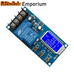 XY-L30A LCD Display Time Switch DC 6-60v 30A Protection Board Charger  Storage battery Charging Control Module