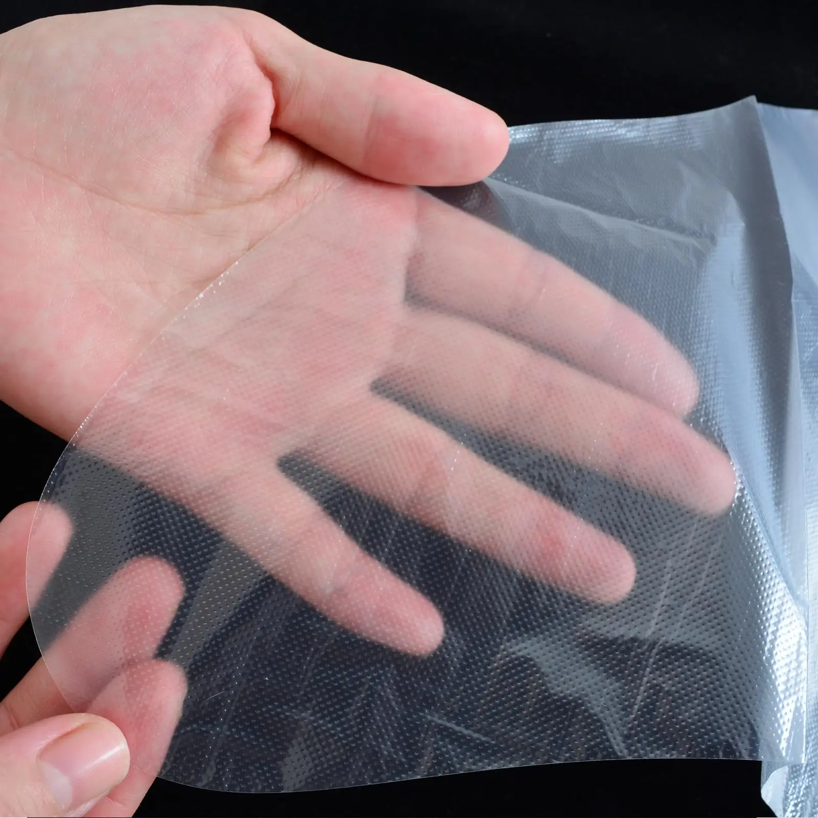 200/100 Uds. Revestimientos de baño de parafina-cubiertas de plástico desechables para pies para Spa hidratante, calcetines para el cuidado de los pies de mujer, forros de calcetines