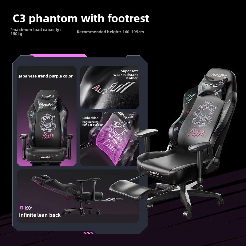 

Ergonomic Gaming Chair for Long Hours Comfortable Computer Chair with Lumbar Support for Gamers