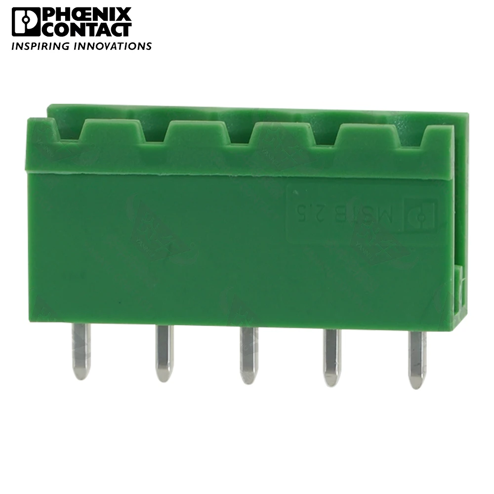 

5.0mm Original Genuine Phoenix Contact Connector PCB Pluggable PLUG-IN Terminal Block 5 Pin MSTBV 2.5 G 5.0 1753495 12A 320V