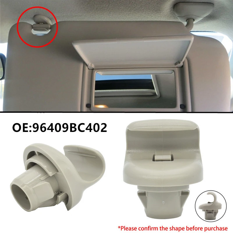 Recensione e Valutazione del Clip per Visiera Solare OEM 96409BC402 per Nissan Qashqai J10 Dualis 2007-2013