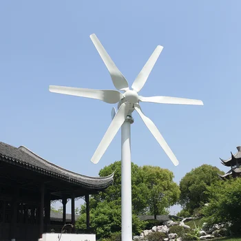 Vysoce účinná větrná turbína s výkonem 3000 W, mimosíťový systém, výstupní napětí 12 V, 24 V, 48 V, 220 V, 230 V, napájecí systém pro domácí spotřebiče 8 nejlepší prodej větrná turbína pro dům - №6
