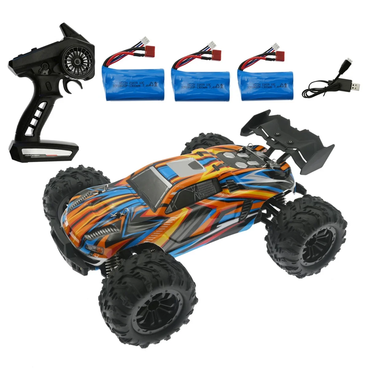 A17I 4WD 1:16 Brushless RC Car SY111 2.4G Off Road Remote Control High Speed Road Remote Control Drift Car 3 Battery