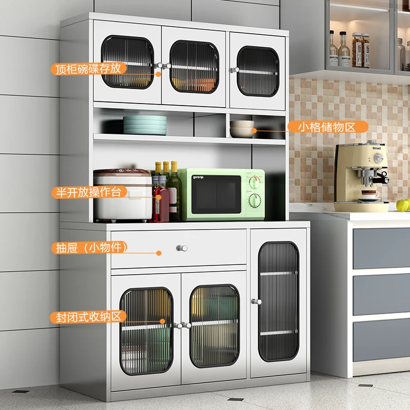 Side cabinets, cupboards, kitchen cabinets, pots and utensils, storage cabinets
