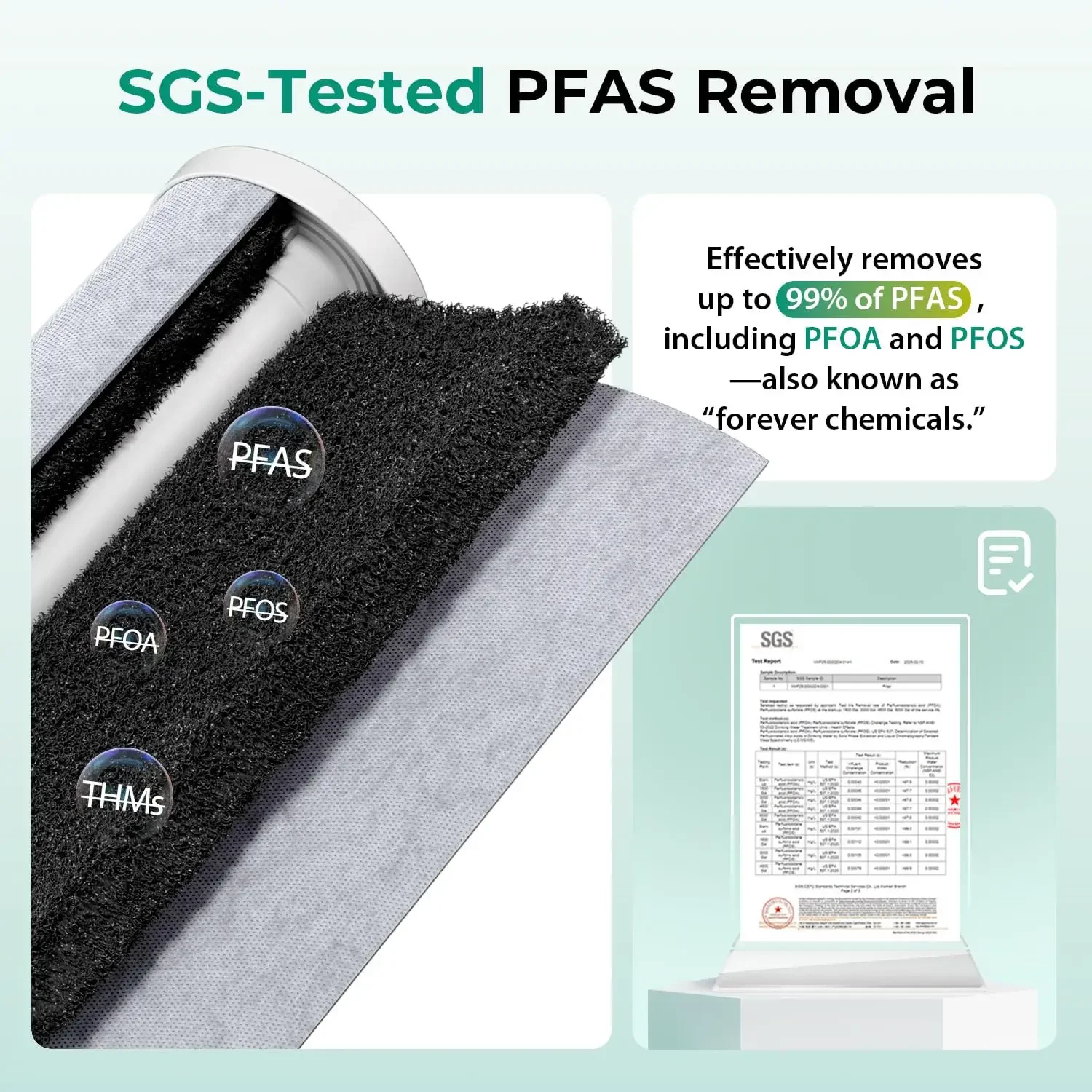 PFAS & Heavy Metals Whole House Water Filter System | SGS-Tested, Also Reduces Lead, Mercury, Sediment, Chlorine, PFOA, PFOS