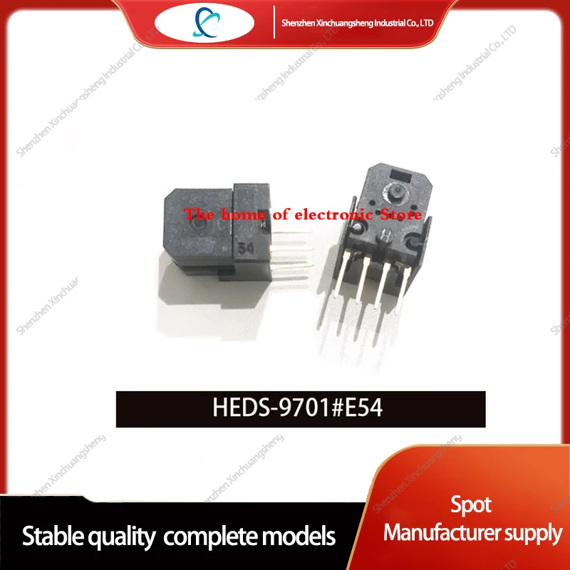 

2PCS HEDS-9701 # E54 AB Phase 200 Line Photoelectric Rotary Encoder Reading Head Orthogonal Square Wave 5V HEDS-9701-E54