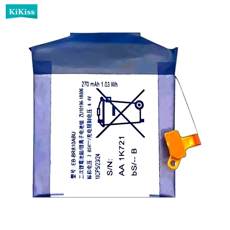 EB-BR810ABU Watch Battery For Samsung Gear S4 42mm SM-R800 SM-R810 SM-R805 270mAh High Quality