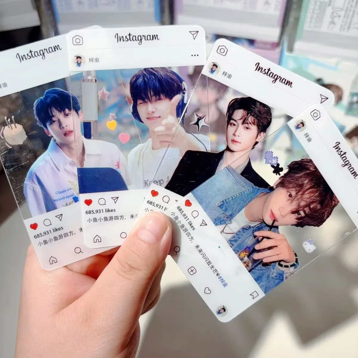 지유의 고화질 TV 드라마 '역사의 사랑' 캐릭터 사진 지원 주변기기의 자체 인쇄 엽서 8장