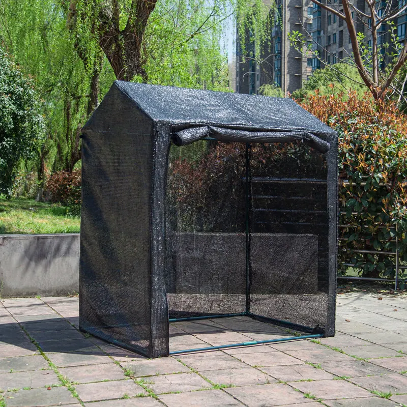 130x90x150cm Home Plant Garden Greenhouse Windproof ,Rainproof Outdoor Greenhouse Insulation Cover Walk-in Plant Greenhouse