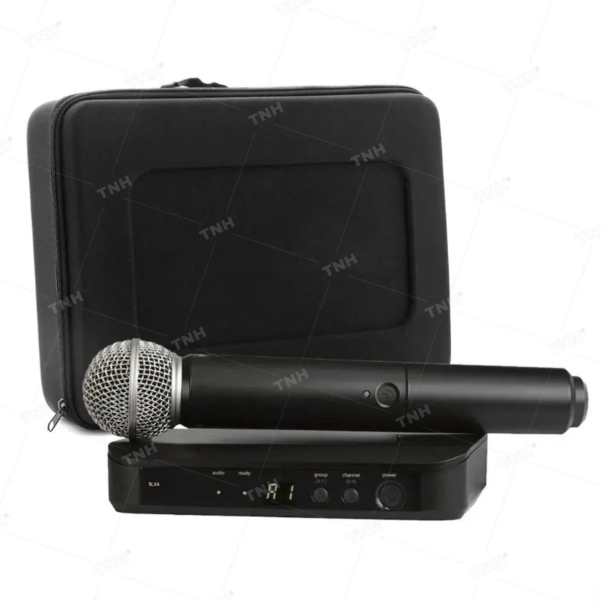 2026 جديد TNH BLX24 BLX4 PG58 SM 58 BETA58 ميكروفونات لاسلكية 2 قناة Uhf Microfono Negro ميكروفون احترافي أسود