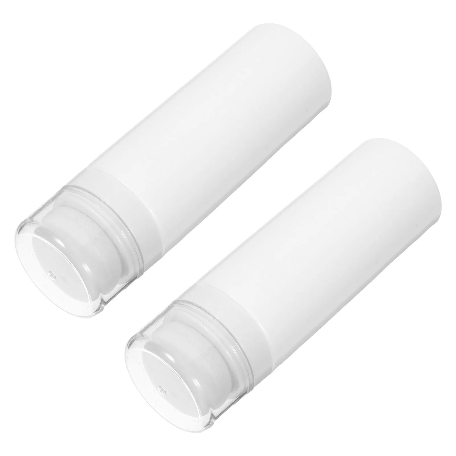 2개입 메이크업 파우더 빈 케이스 퍼프 포함 휴대용 파우더 보관 병 여행용 일상 사용 유아 케어 목욕 퍼프 박스