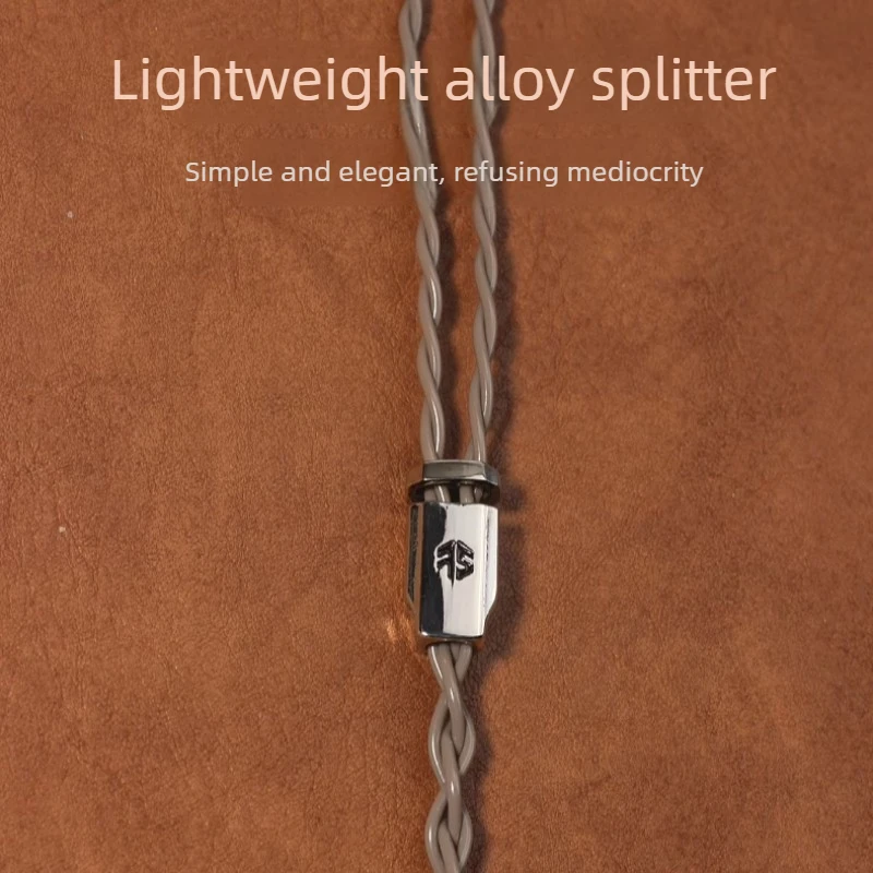 

Кабель FiftyStrings Kunekunlun New 532-Core HiFi Upgrade для разъемов 3.5/2.5/4.4/6.5/XLR и т.д., трехжильный, из чистой меди