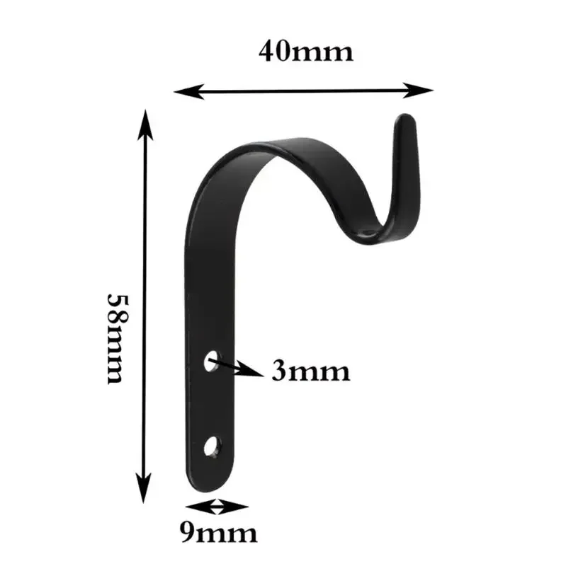 Czarny wielofunkcyjny żelaza haki ścienne ogród doniczka do sadzenia uchwyt do powieszenia hak latarnia świecznik do doniczki HomeFlower