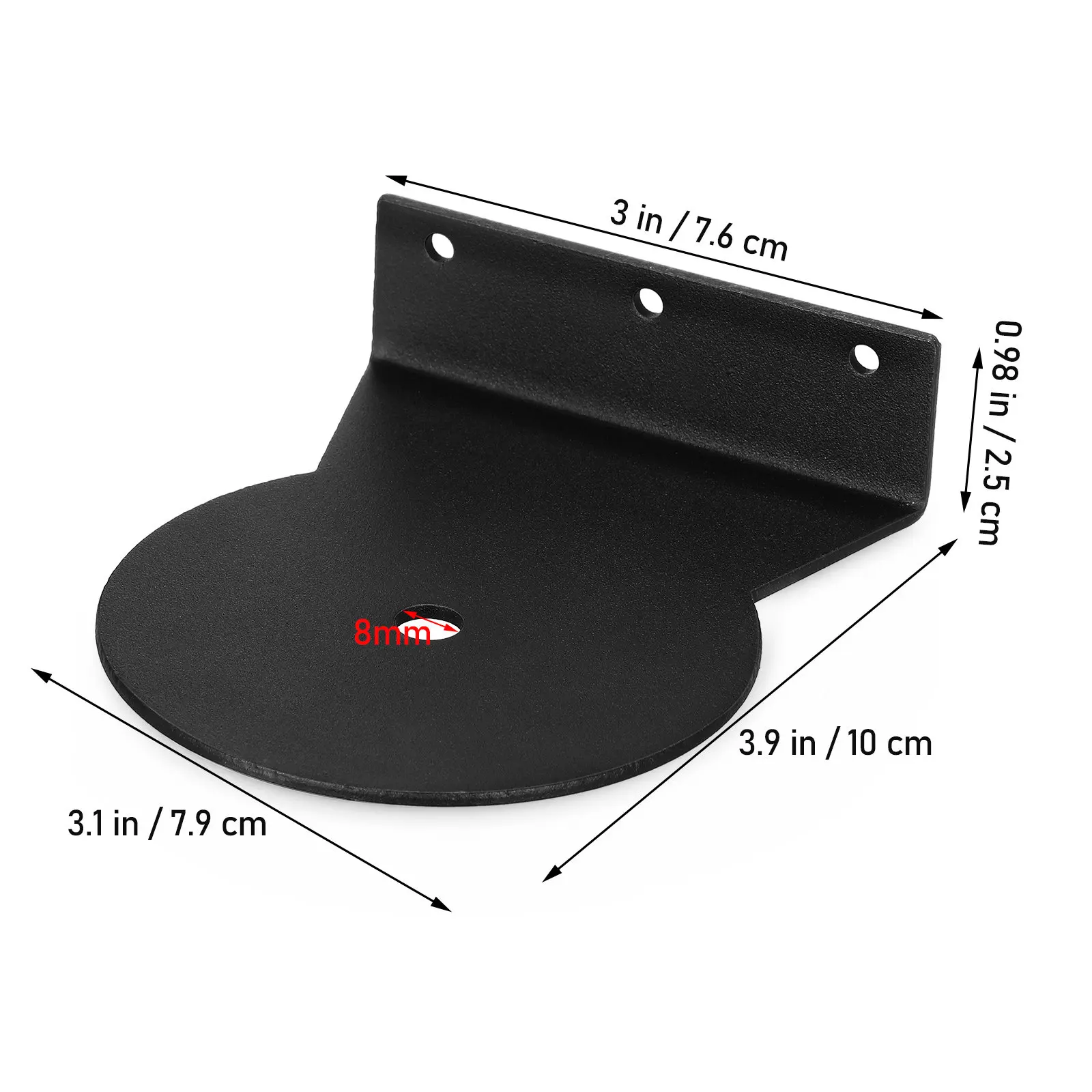 2Pcs Cat Tree Brackets Wall Mounted Shelf Fixator Sturdy Metal Cat Climbing Shelves Bracket Indoor Pet Shelf Support