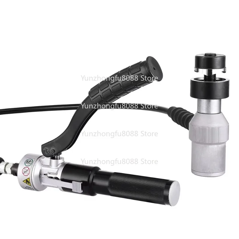 

Stainless Steel Plate 2mm Round Die Punching Tool Set Steel Plate Hole Punching Machine