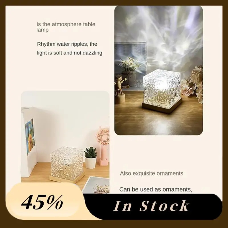 Aurora Northern Lights Lamp Ocean Wave Projector 16 Color Water Wave Effect Lights For Bedroom-B