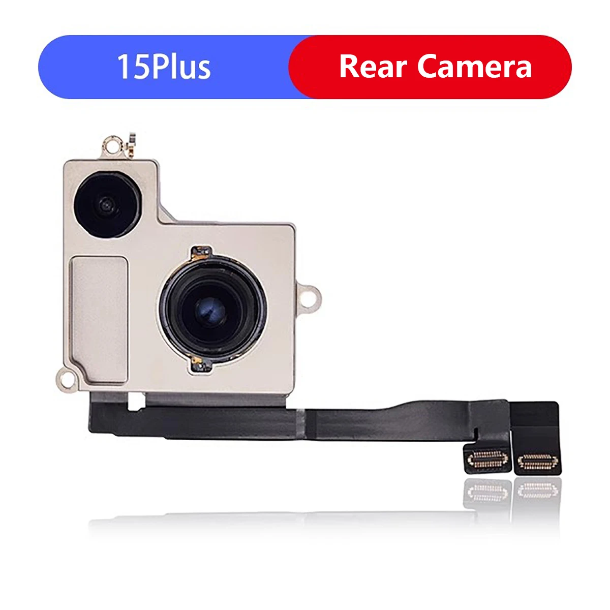 Wholesale Tested Disassembly Rear Camera For iPhone 15 14 13 Pro Max Plus 13Mini Main Lens Flex Cable Camera Teste Delivery 12