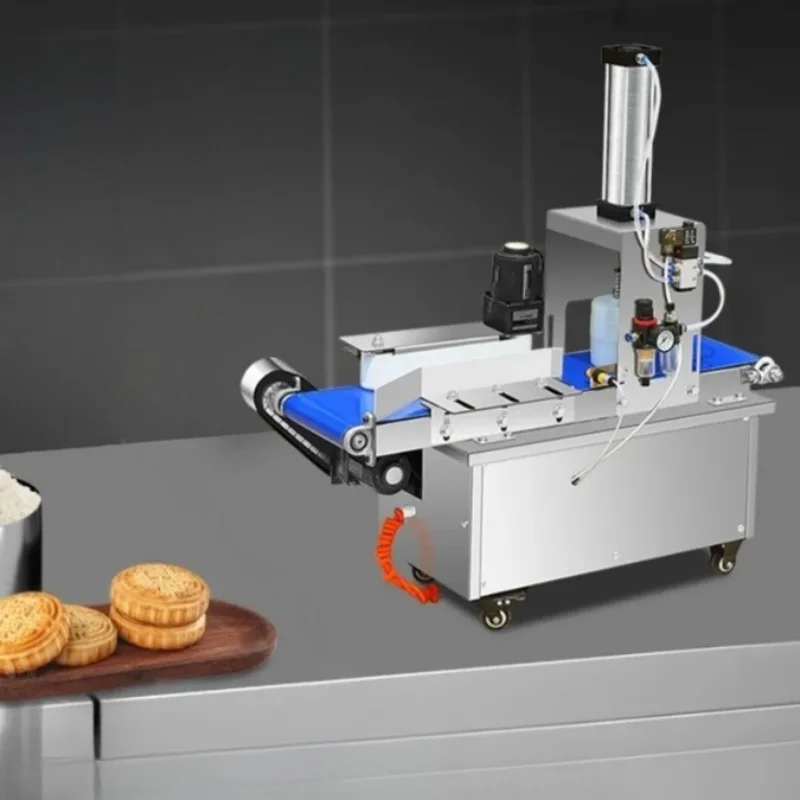 Glutinous Rice Cake Pressing Fully Automatic Peach Cake Machine Moon Cake Making Machine Commercial Mooncake Forming Machine