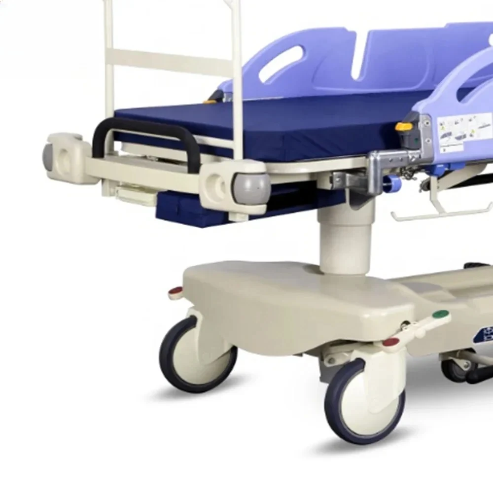 Best Selling Medical Equipment Patient Transfer Adjustable Emergency Ambulance Rescue Stretcher Bed With Free Spare Parts