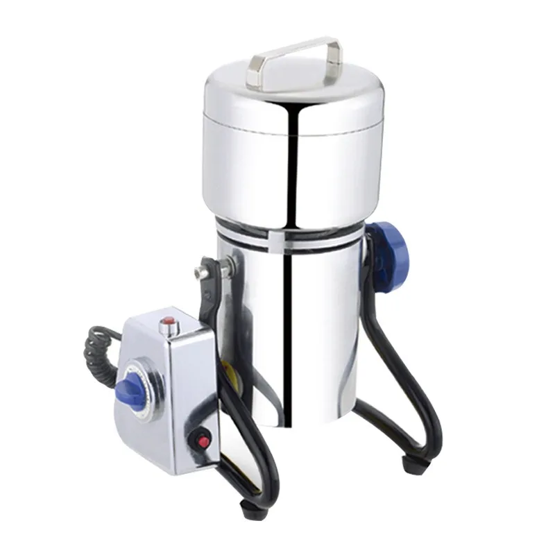 300G swing multi-functional mill stainless steel Chinese herbal medicine grinder, aluminum alloy small ultra-fine grinder