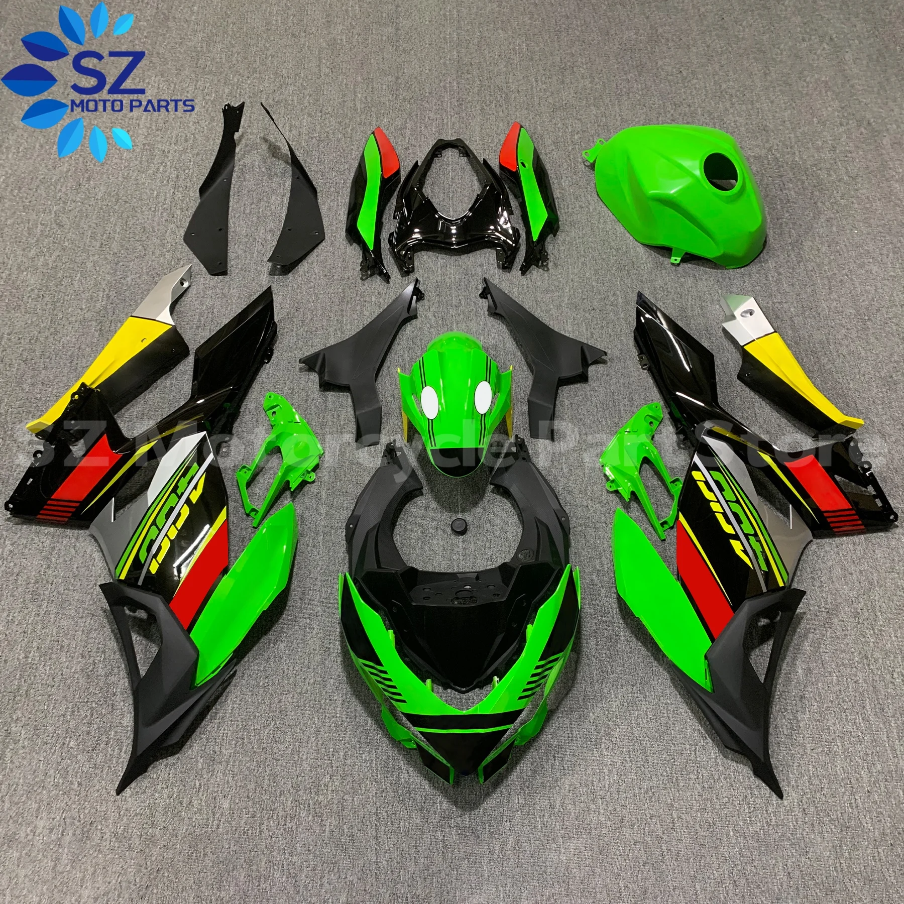 

Motorcycle fairing Kit fit for ZX400 18 19 20 21 22 23 24 Year Ninja 400 2018 2019 2020 2021 2022 2023 2024 Fairing