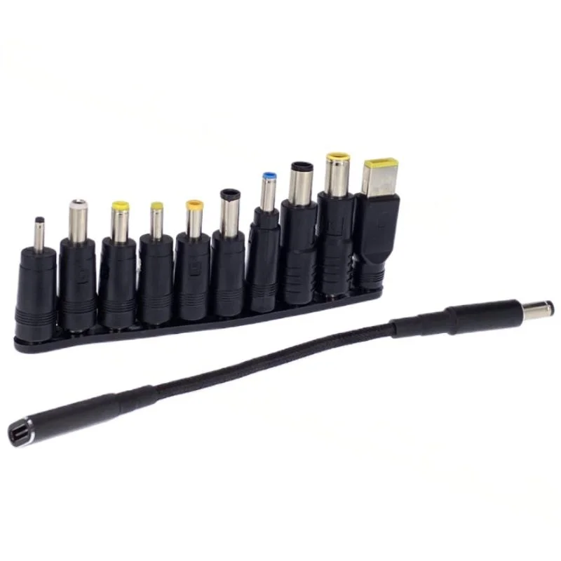 

100 Вт тип C к универсальному адаптеру для ноутбука Разъем постоянного тока Usb C Кабель для зарядки ноутбука Шнур Зарядное устройство для ноутбука Разъем 10 шт.