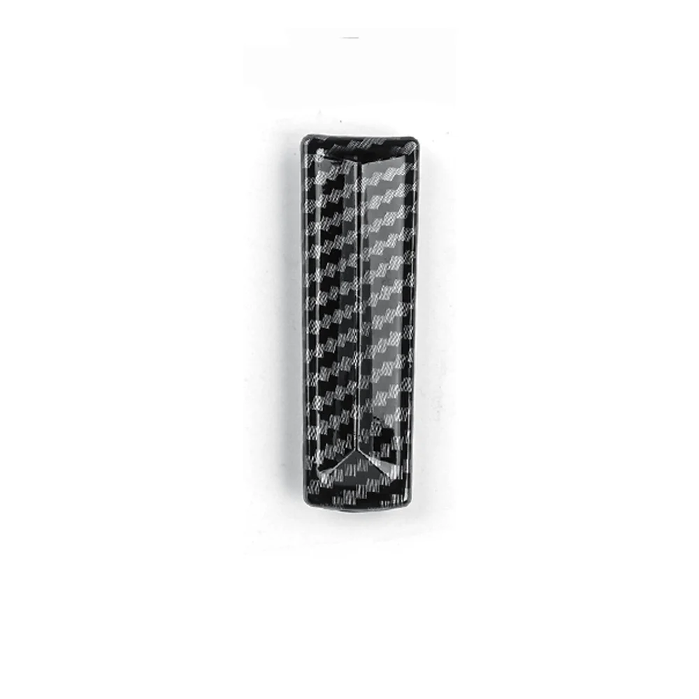 For Hyundai KONA SX2 LHD Carbon Black Decor Covers Window Switch Trim Door Handle Bowl Front Water Cup Holder Steering Wheel