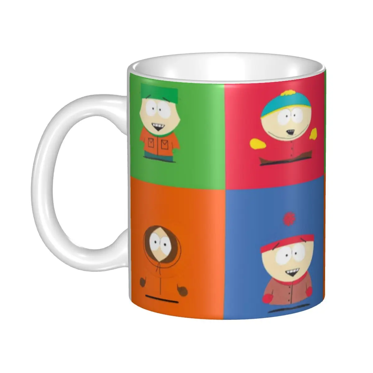 South Park Ceramic Magic Cups 350ml Milk Tea Coffee Mugs Best Birthday Gifts for Children Friends