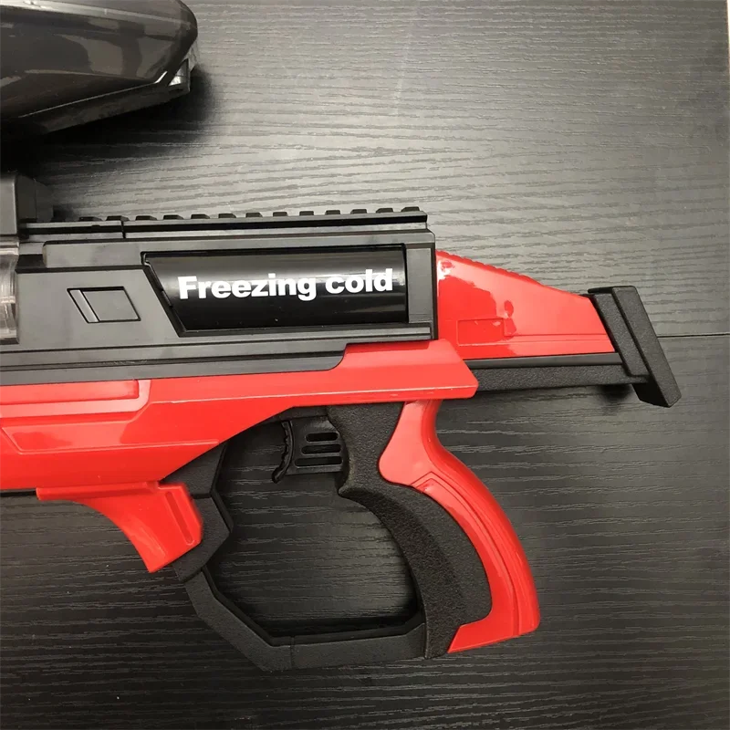 Pistola de agua eléctrica espacial para niños, Cañón de almacenamiento automático, portátil, juguetes de lucha al aire libre, playa de verano