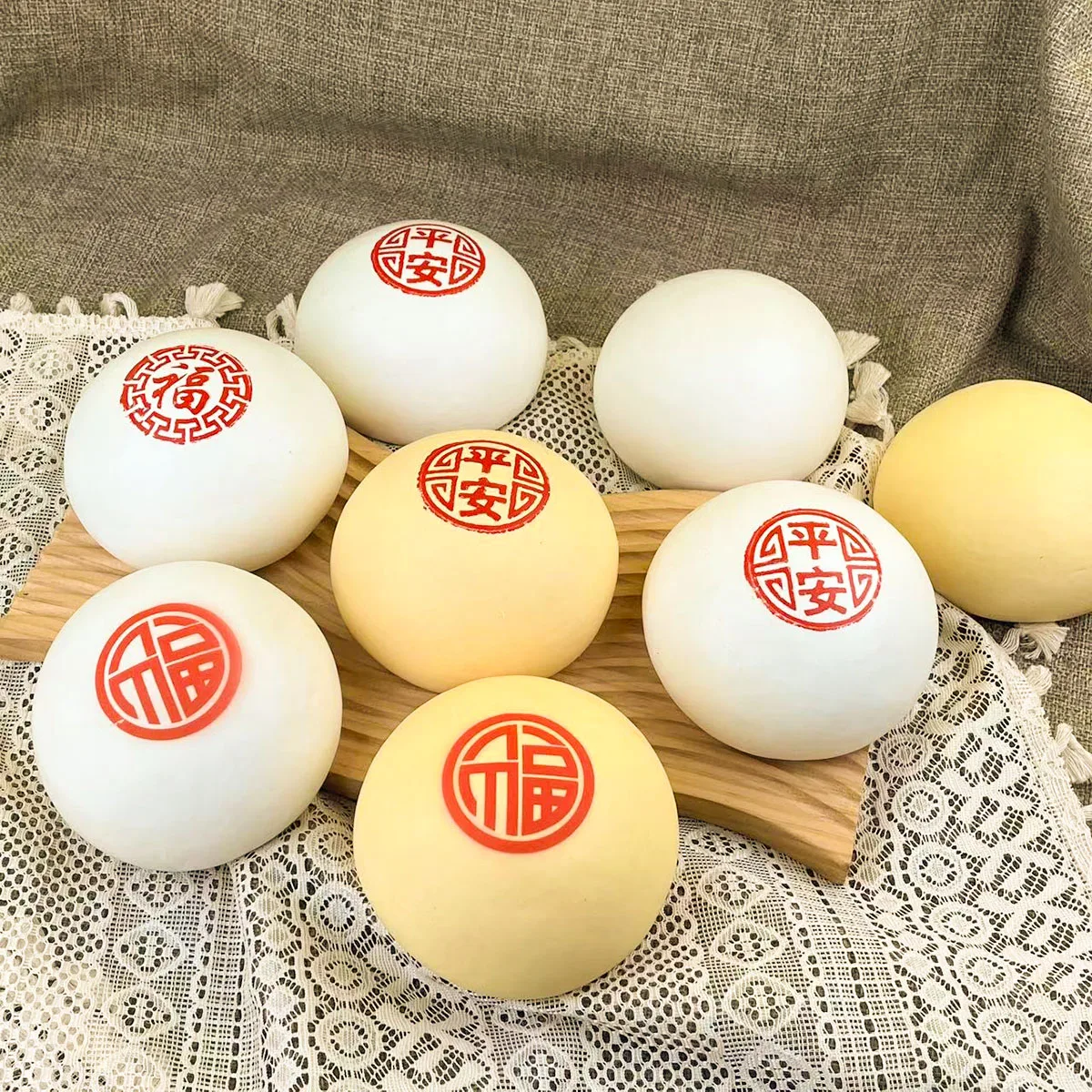 Simulating The Traditional Chinese Printed Mantou Model Implies Peace And Happiness, The Slow Rebound Cassava Model In Chinatown