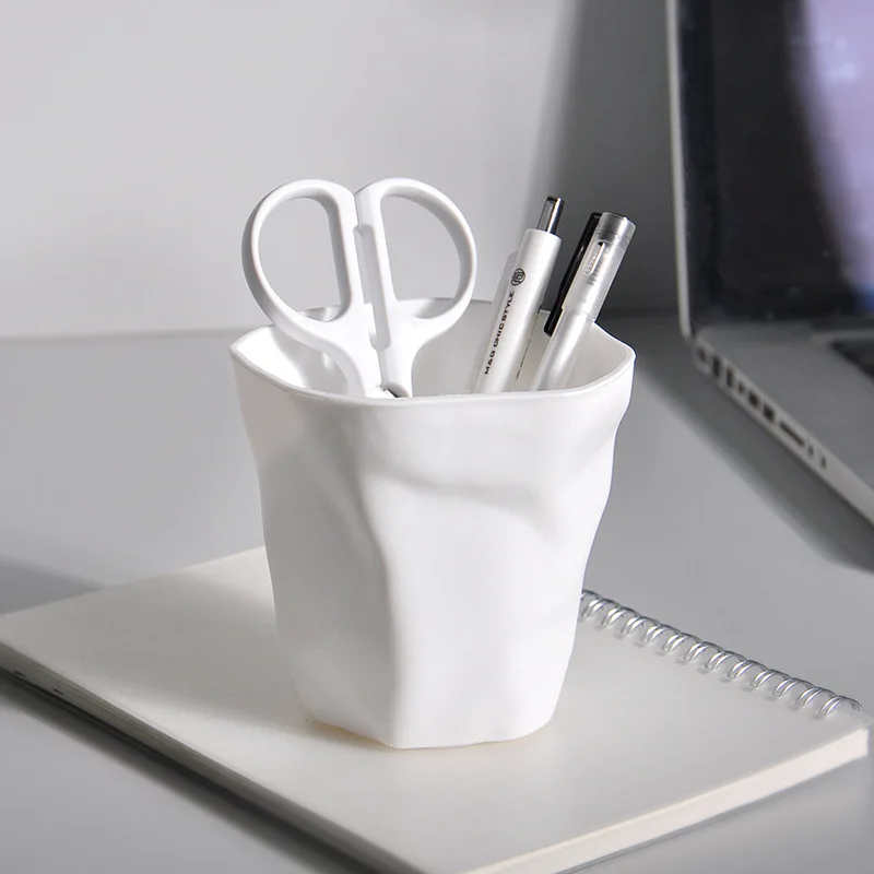 Multifunction Pen Holder Pencil container Cosmetic Storage Makeup Brush Storage Bucket Cosmetic Brush Holder Cup Desktop Storage