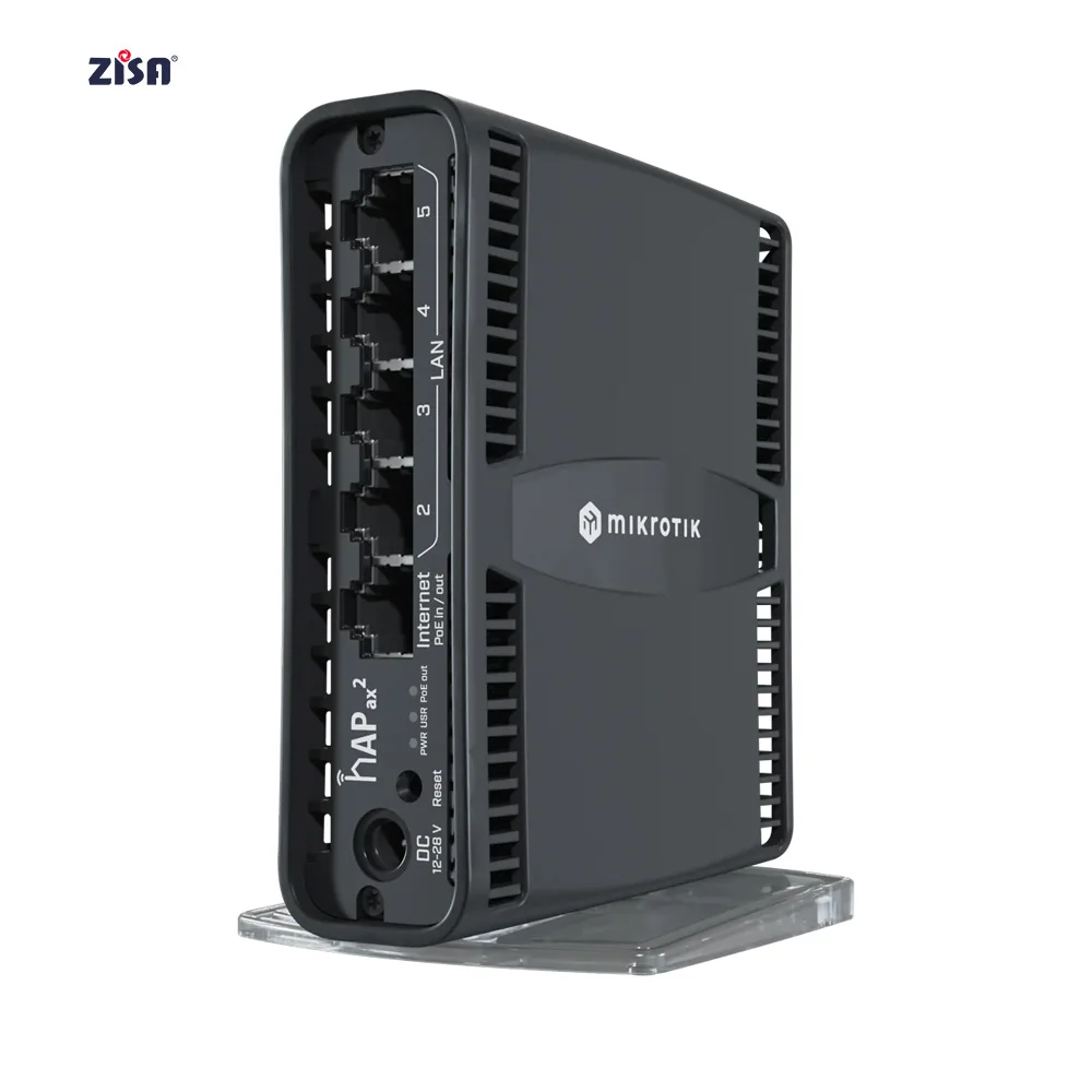 Fast Delivery MikroTik C52iG-5HaxD2HaxD-TC HAP Ax2 WiFi 6 Dual Band Gigabit Wireless Router in stock