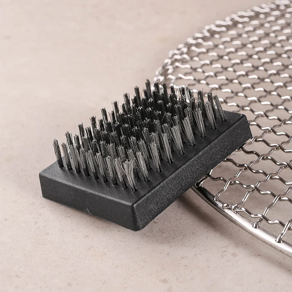Testine di ricambio per spazzole per la pulizia della griglia per Barbecue detergente per setole in filo di acciaio inossidabile accessori per la cucina parti per Barbecue all'aperto